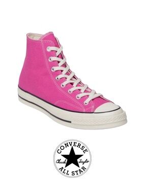 Converse Chuck 70 Fall High Top Sneakers - Hot Pink